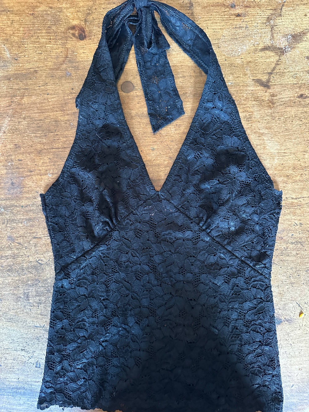 Vintage Y2k lace halter